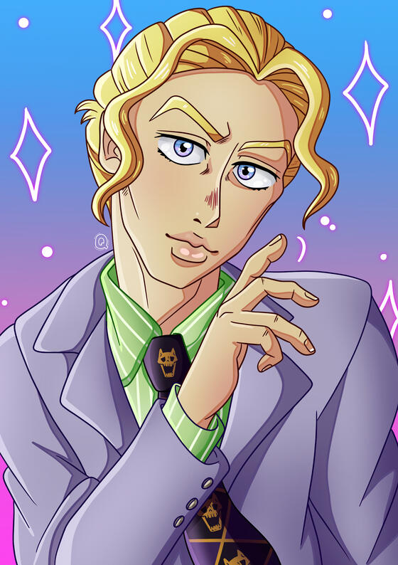 Yoshikage Kira (Fandom Print) - JJBA