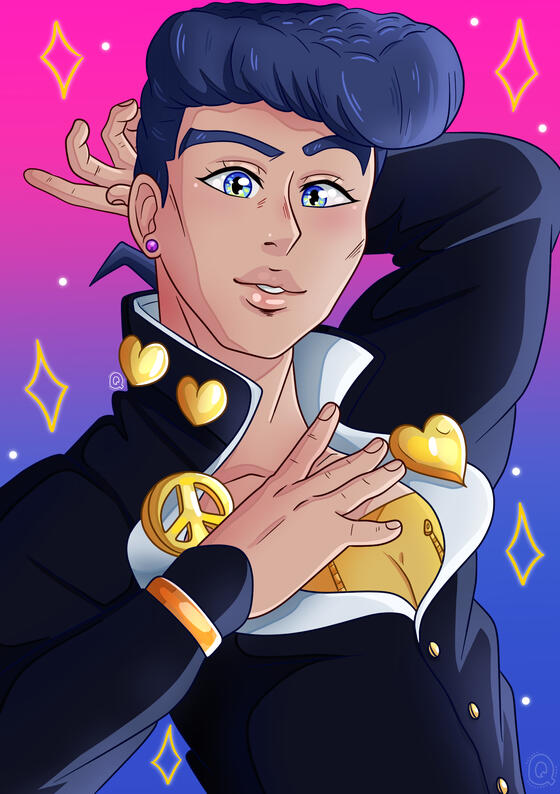 Josuke Higashikata (Fandom Print) - JJBA