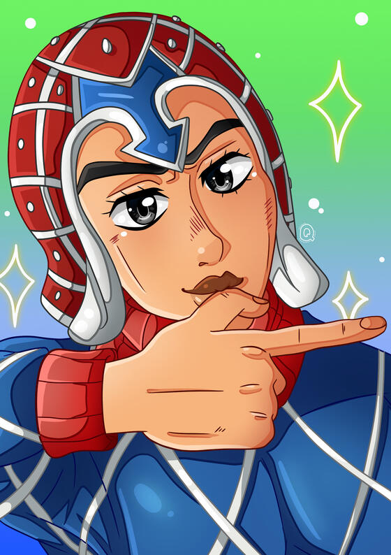 Guido Mista (Fandom Print) - JJBA