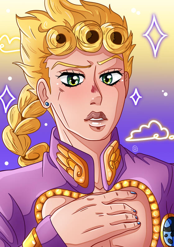 Giorno Giovanna (Fandom Print) - JJBA
