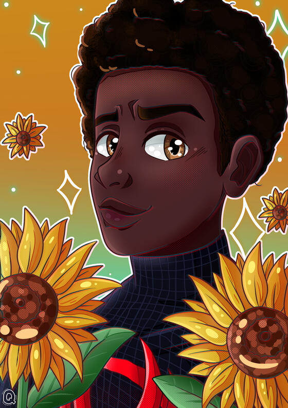 Miles Morales (Fandom Prints) - Spiderverse
