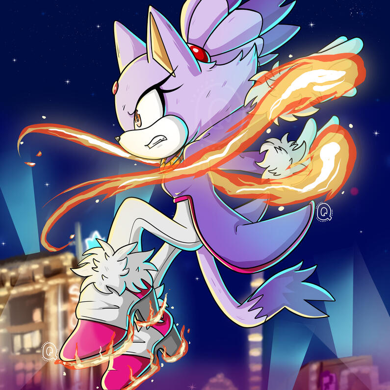 Blaze the Cat - Sonic the Hedgehog