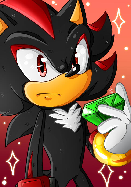 Shadow the Hedgehog (Fandom Print) - Sonic the Hedgehog